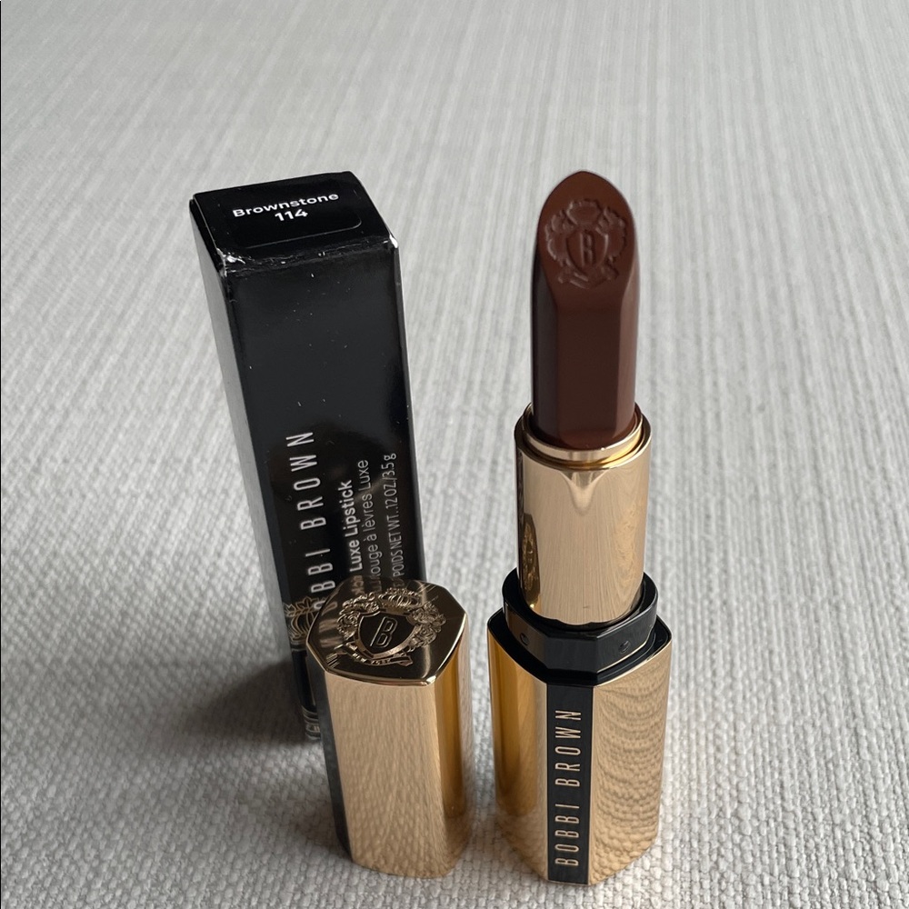 Bobbi Brown Luxe Hydrating Lipstick brownstone 114